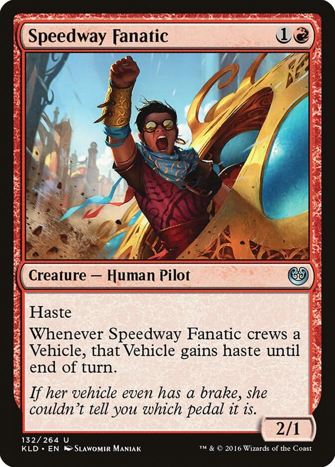 Speedway Fanatic [Kaladesh] MTG Single Magic: The Gathering  | Multizone: Comics And Games