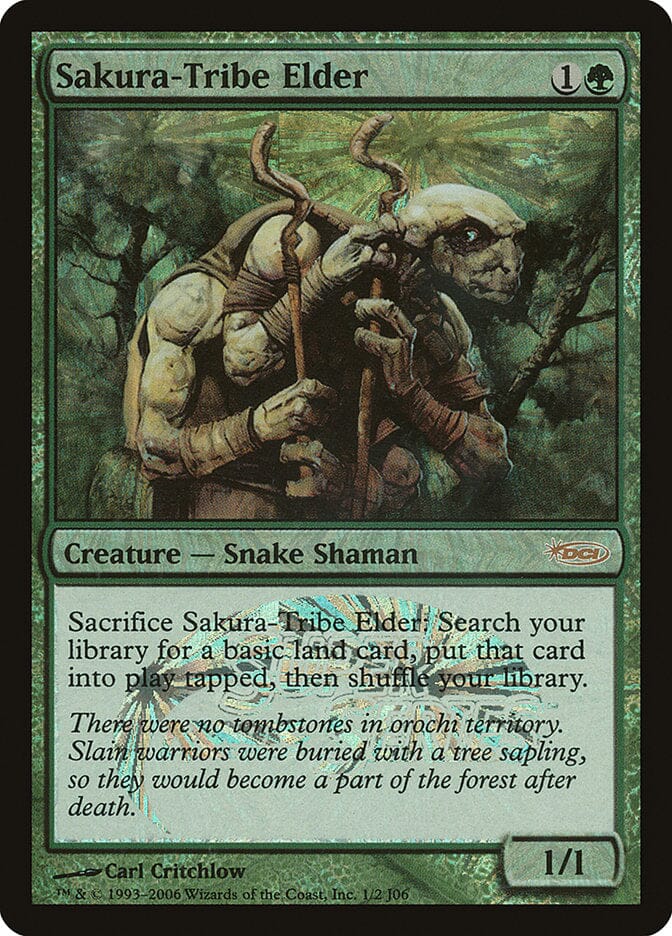 Sakura-Tribe Elder [Junior Super Series] MTG Single Magic: The Gathering  | Multizone: Comics And Games