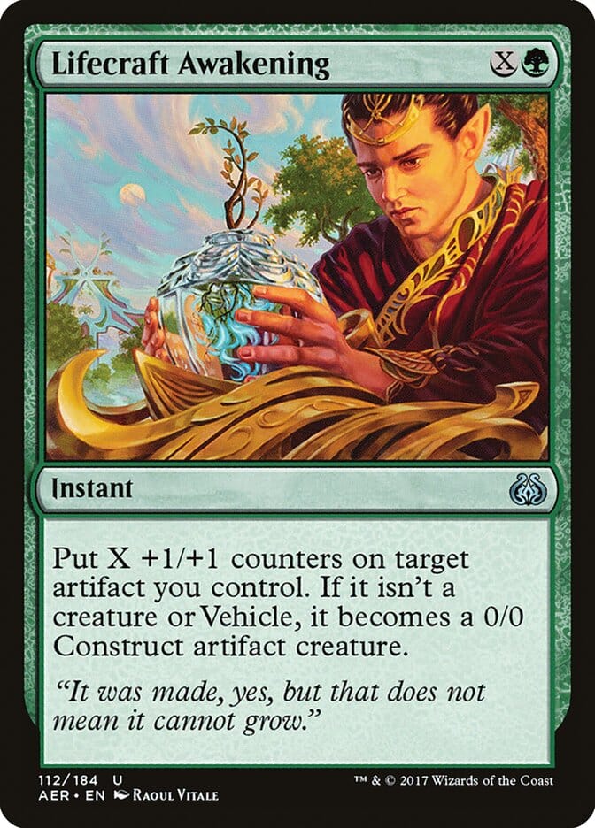Lifecraft Awakening [Aether Revolt] MTG Single Magic: The Gathering  | Multizone: Comics And Games