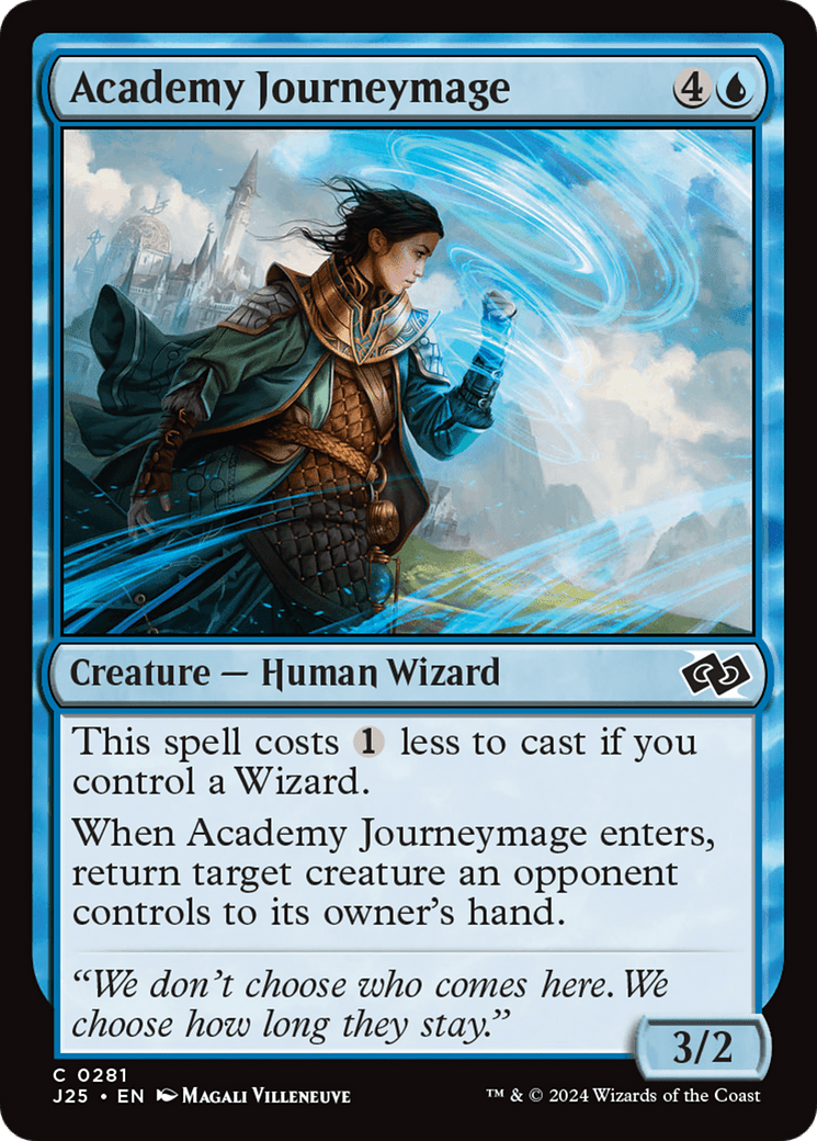 Academy Journeymage [Foundations Jumpstart] MTG Single Magic: The Gathering  | Multizone: Comics And Games