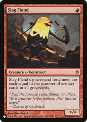 Slag Fiend [The List] MTG Single Magic: The Gathering  | Multizone: Comics And Games