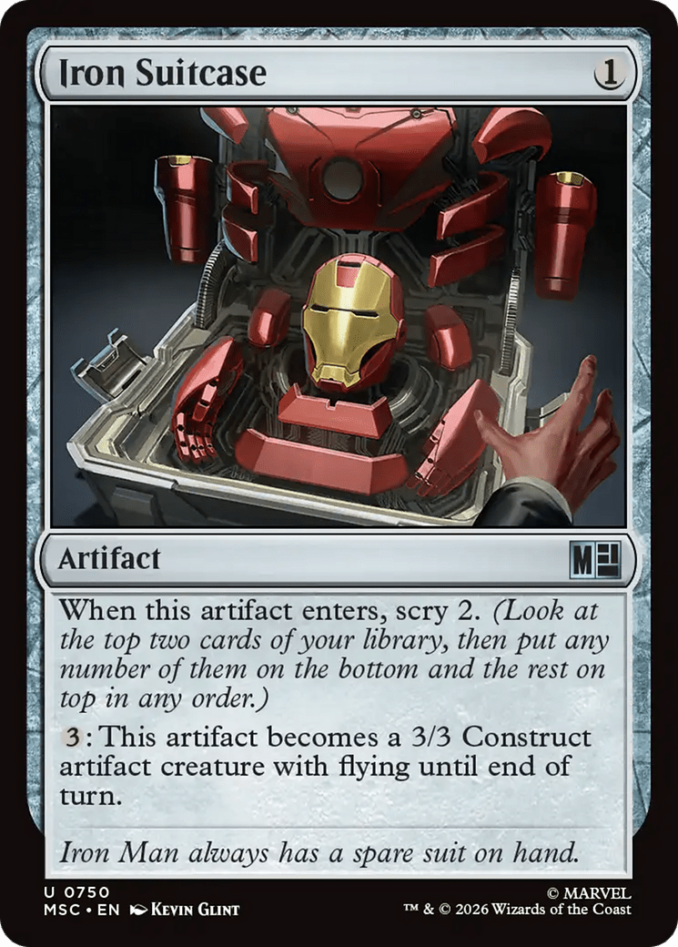 Iron Suitcase [Marvel Super Heroes Commander] MTG Single Magic: The Gathering  | Multizone: Comics And Games