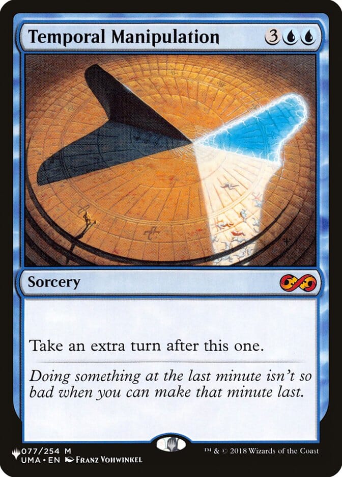 Temporal Manipulation [The List] MTG Single Magic: The Gathering  | Multizone: Comics And Games
