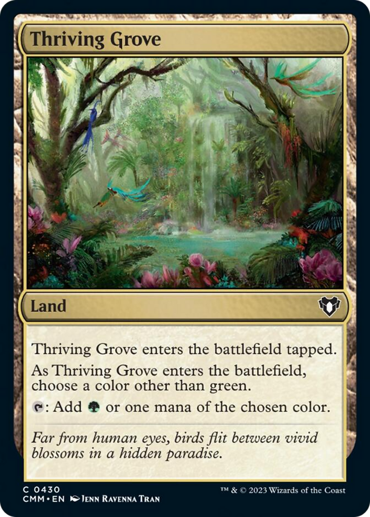 Thriving Grove [Commander Masters] | Multizone: Comics And Games