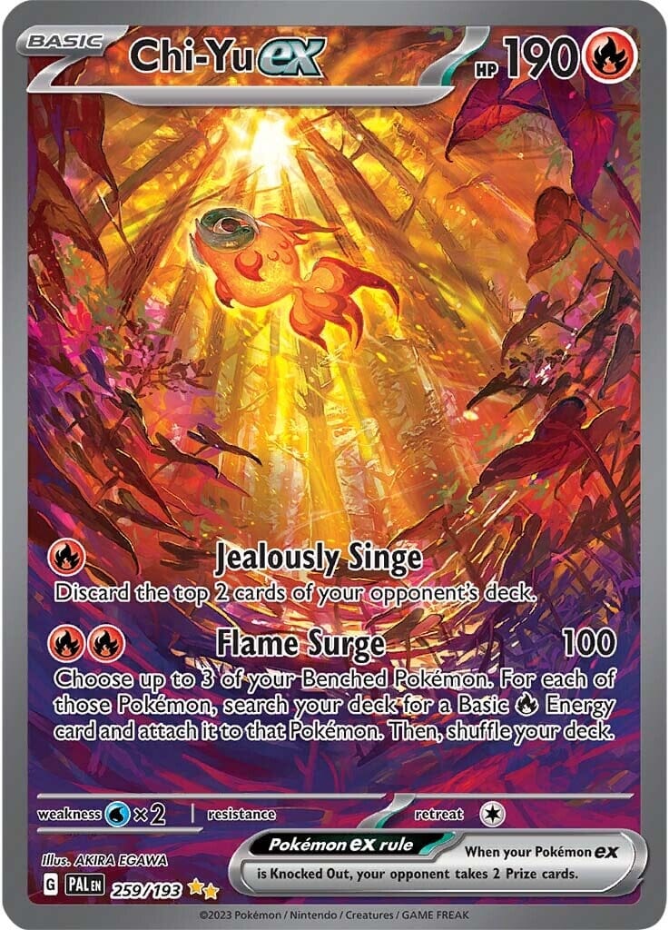 Chi-Yu ex (259/193) [Scarlet & Violet: Paldea Evolved] Pokemon Single Pokémon  | Multizone: Comics And Games
