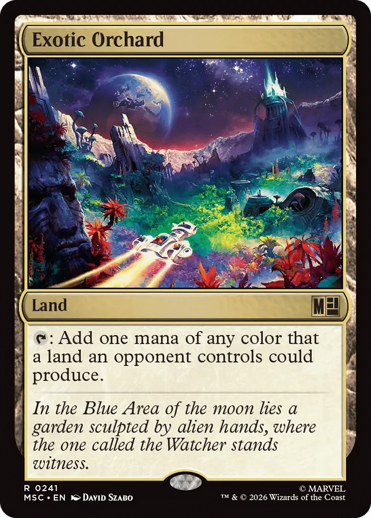 Exotic Orchard [Marvel Super Heroes Commander] MTG Single Magic: The Gathering  | Multizone: Comics And Games