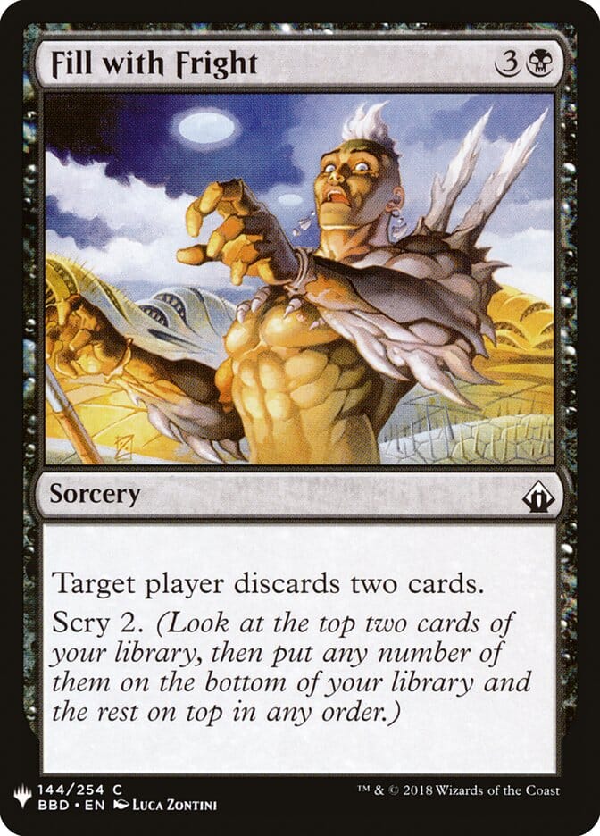 Fill with Fright [Mystery Booster] MTG Single Magic: The Gathering  | Multizone: Comics And Games