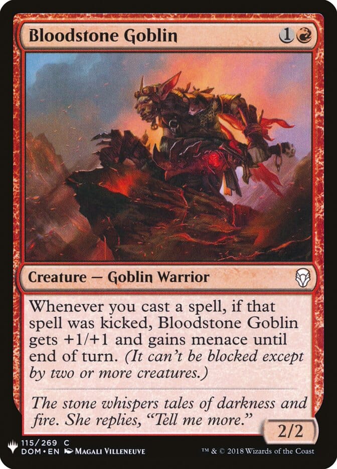 Bloodstone Goblin [Mystery Booster] MTG Single Magic: The Gathering  | Multizone: Comics And Games