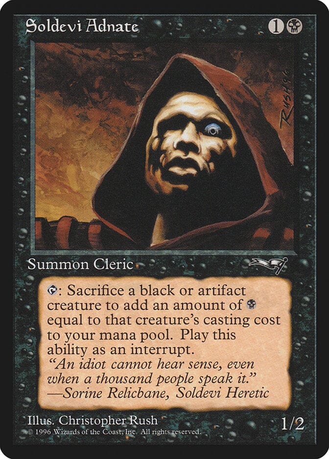 Soldevi Adnate (One Eye) [Alliances] MTG Single Magic: The Gathering  | Multizone: Comics And Games