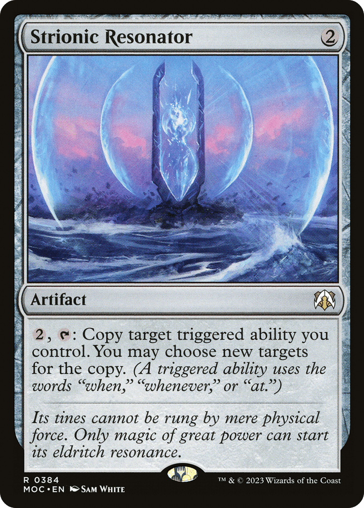 Strionic Resonator [March of the Machine Commander] MTG Single Magic: The Gathering  | Multizone: Comics And Games