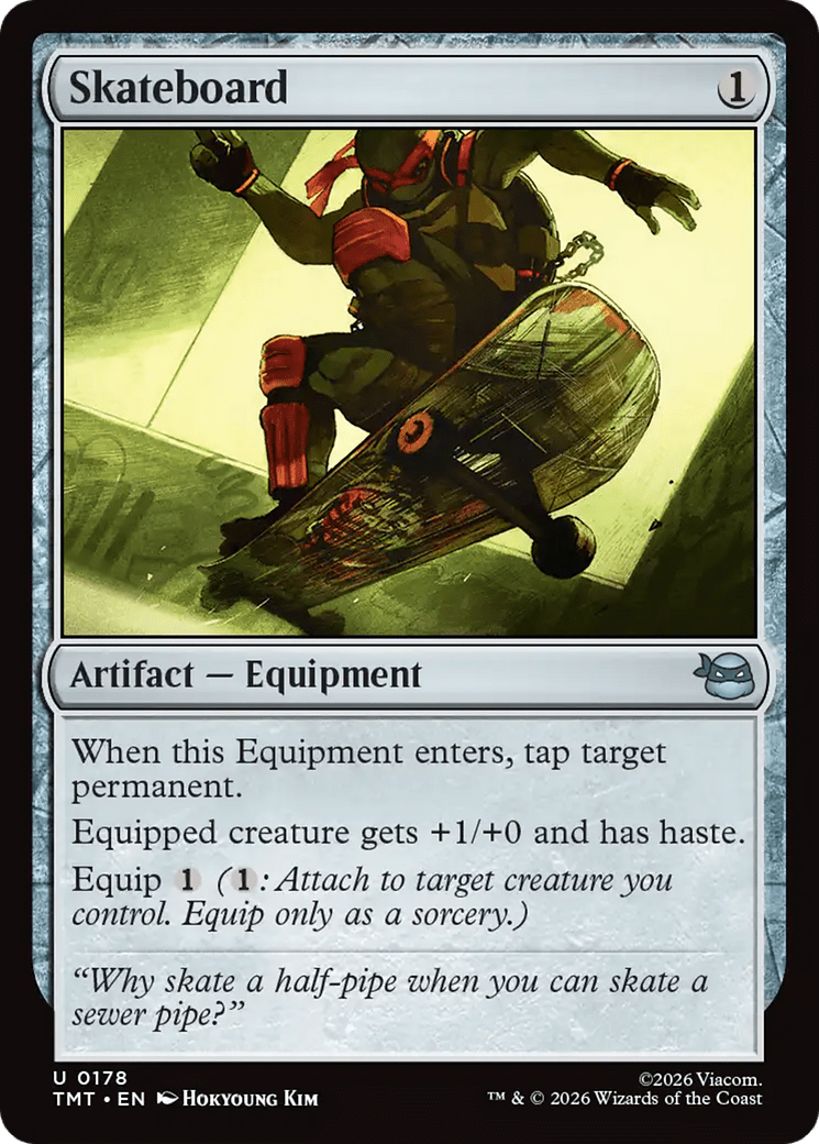 Skateboard [Teenage Mutant Ninja Turtles] MTG Single Magic: The Gathering  | Multizone: Comics And Games