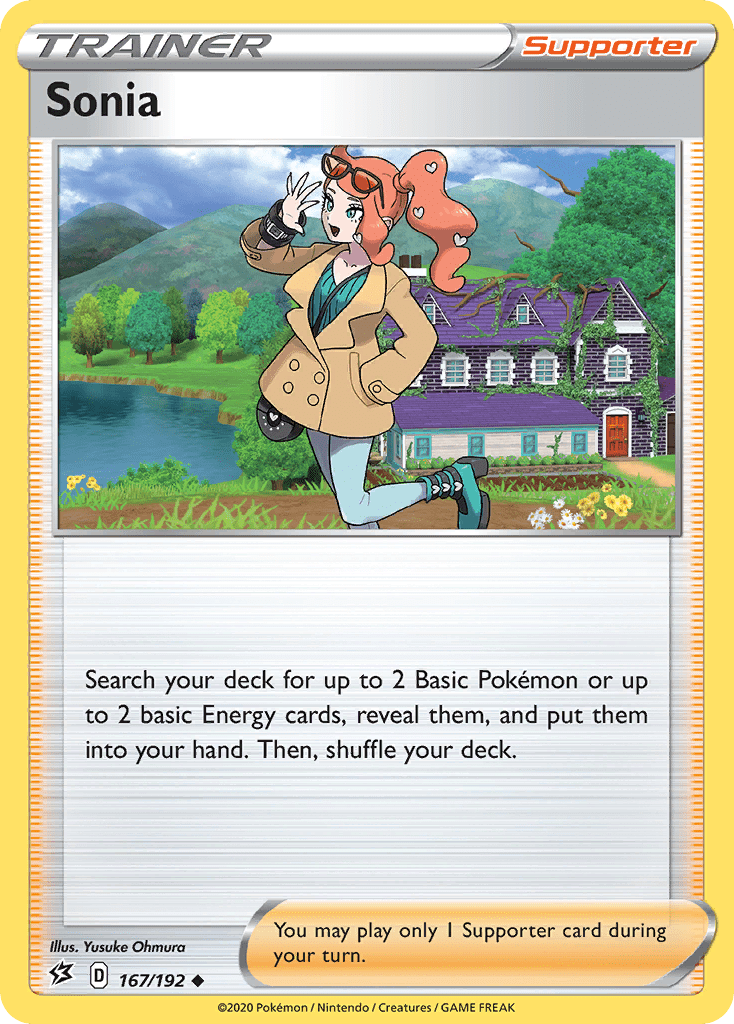 Sonia (167/192) [Sword & Shield: Rebel Clash] Pokemon Single Pokémon  | Multizone: Comics And Games