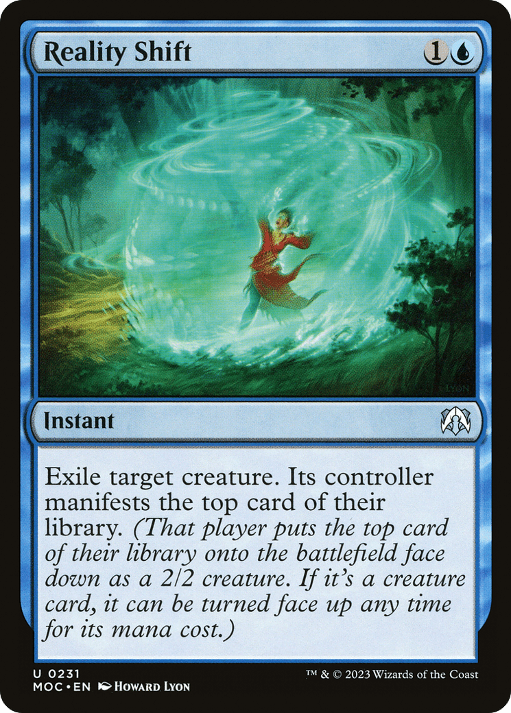 Reality Shift [March of the Machine Commander] MTG Single Magic: The Gathering  | Multizone: Comics And Games