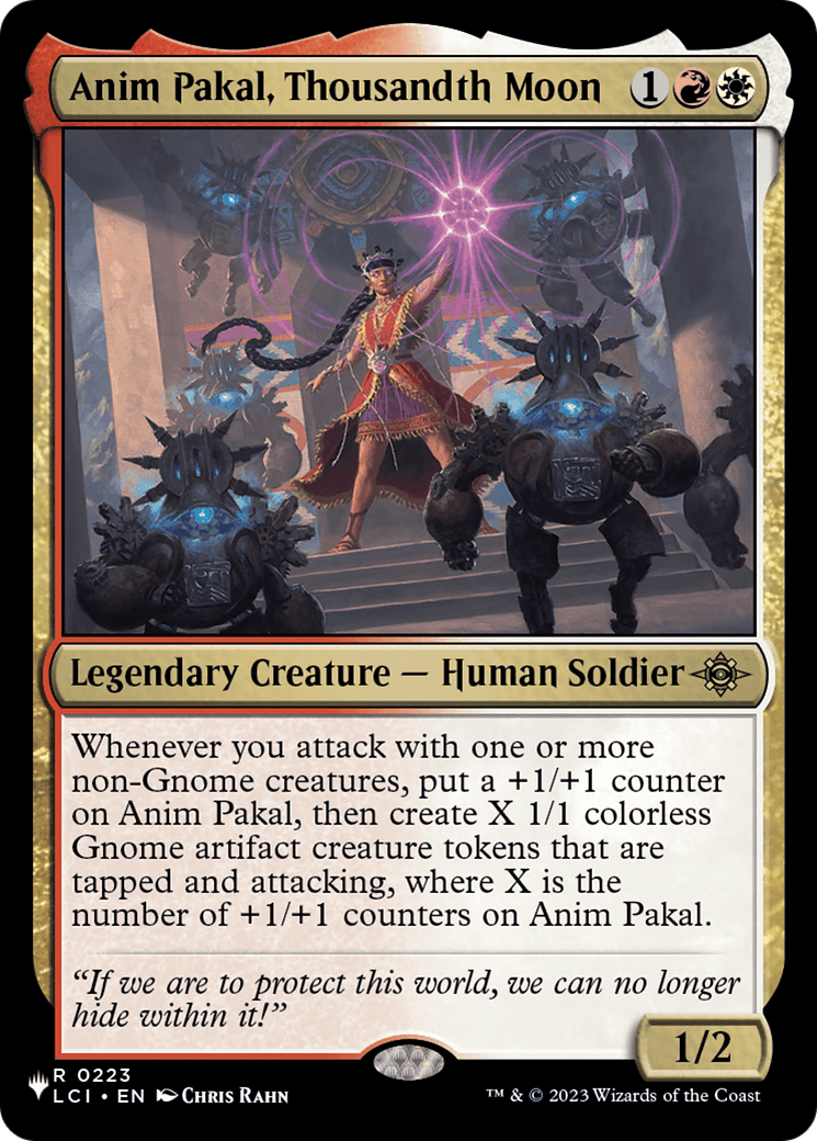 Anim Pakal, Thousandth Moon [The List] MTG Single Magic: The Gathering  | Multizone: Comics And Games