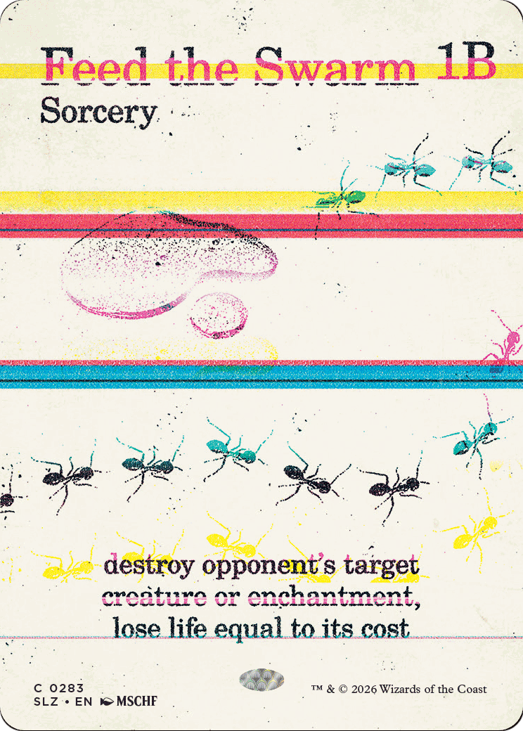 Feed the Swarm (0283) [Secret Lair x MSCHF: The Zeta Set] | Multizone: Comics And Games