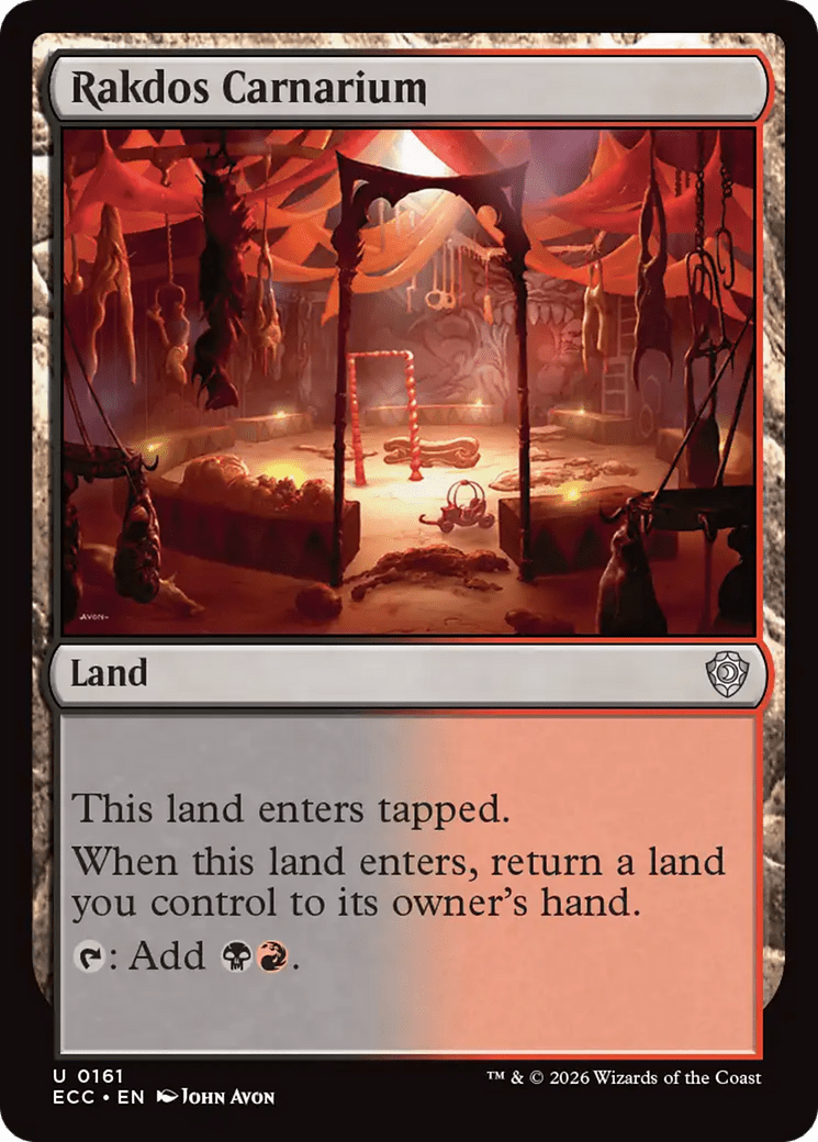Rakdos Carnarium [Lorwyn Eclipsed Commander] MTG Single Magic: The Gathering  | Multizone: Comics And Games