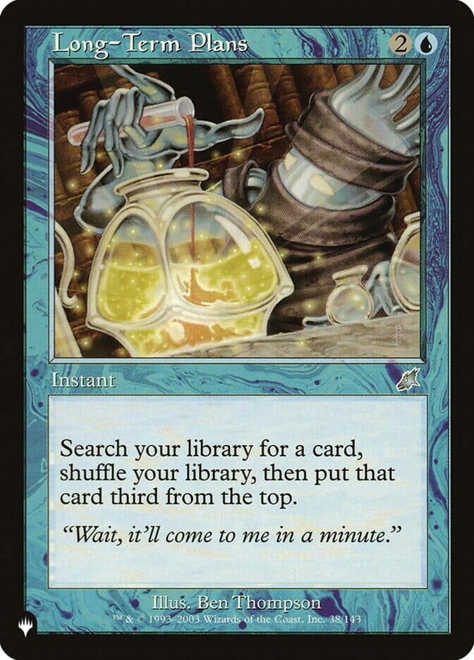 Long-Term Plans [Secret Lair: Heads I Win, Tails You Lose] MTG Single Magic: The Gathering  | Multizone: Comics And Games