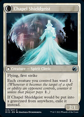 Chaplain of Alms // Chapel Shieldgeist [Innistrad: Midnight Hunt] MTG Single Magic: The Gathering  | Multizone: Comics And Games