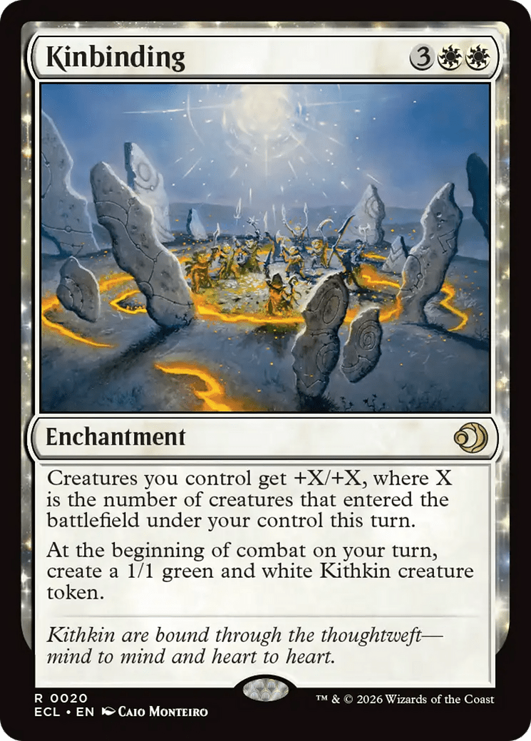 Kinbinding [Lorwyn Eclipsed] MTG Single Magic: The Gathering  | Multizone: Comics And Games
