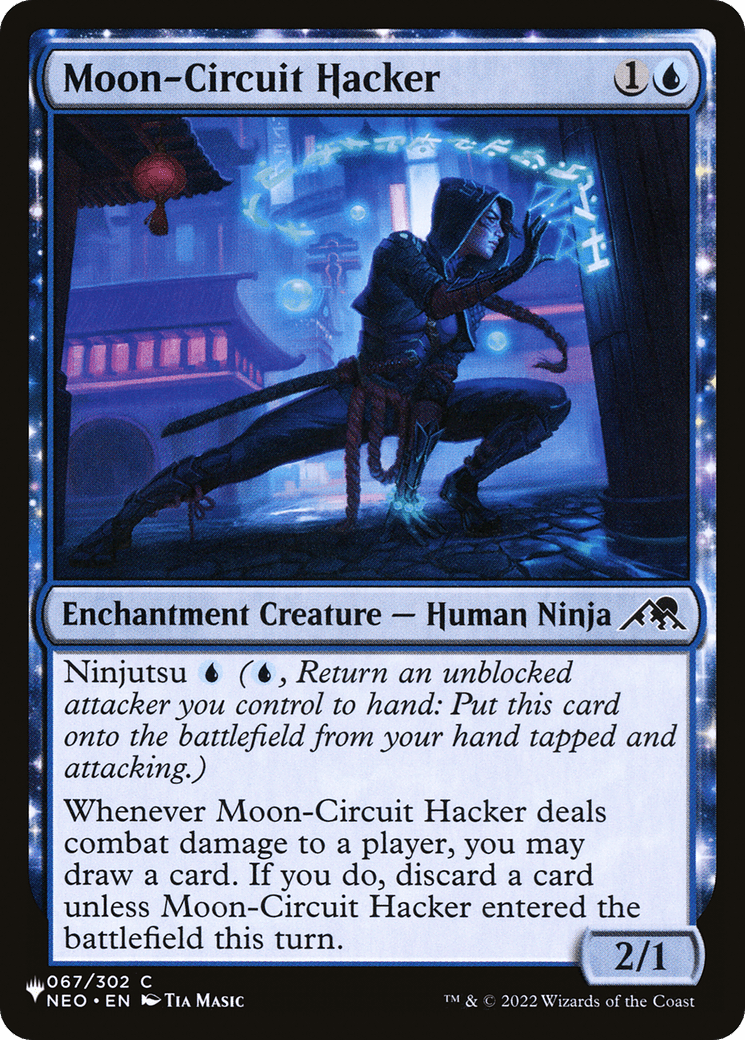 Moon-Circuit Hacker [The List] MTG Single Magic: The Gathering  | Multizone: Comics And Games
