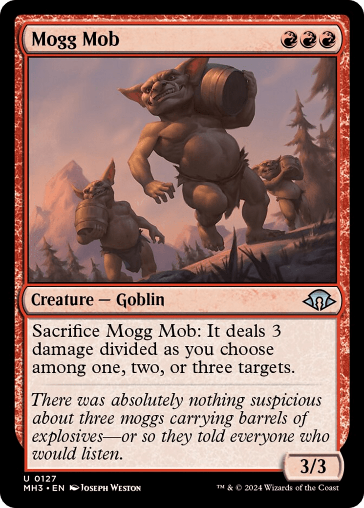 Mogg Mob [Modern Horizons 3] MTG Single Magic: The Gathering  | Multizone: Comics And Games