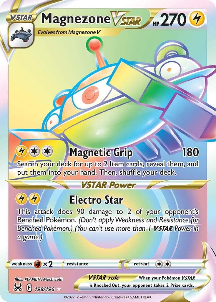 Magnezone VSTAR (198/196) [Sword & Shield: Lost Origin] Pokemon Single Pokémon  | Multizone: Comics And Games