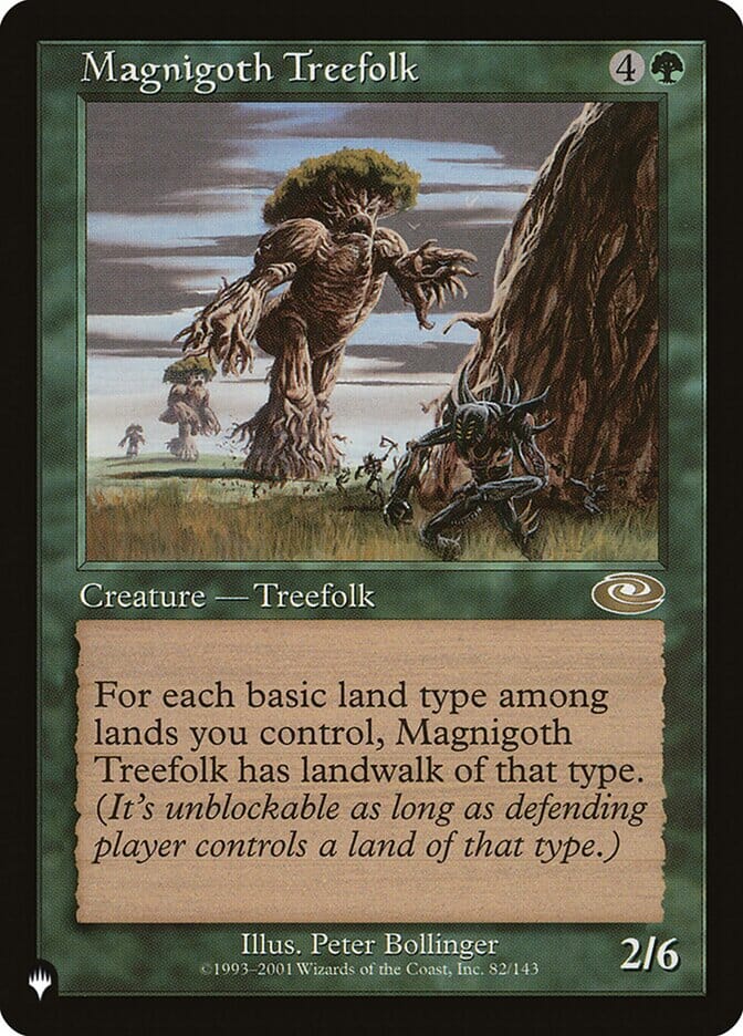 Magnigoth Treefolk [The List] MTG Single Magic: The Gathering  | Multizone: Comics And Games