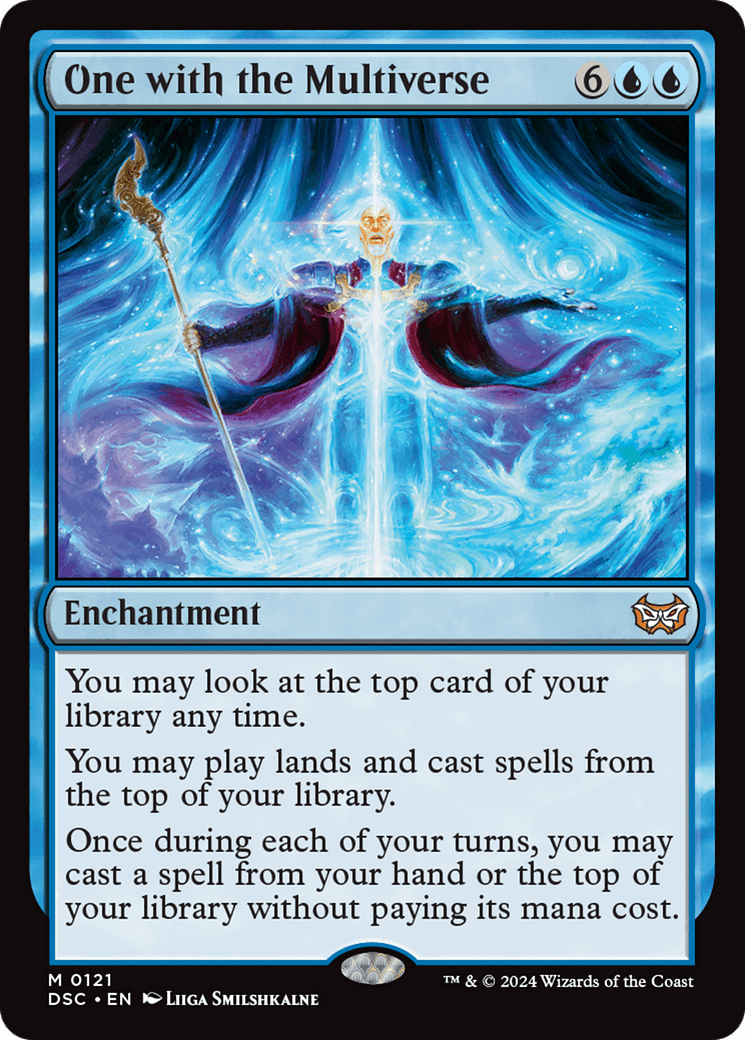 One with the Multiverse [Duskmourn: House of Horror Commander] MTG Single Magic: The Gathering  | Multizone: Comics And Games