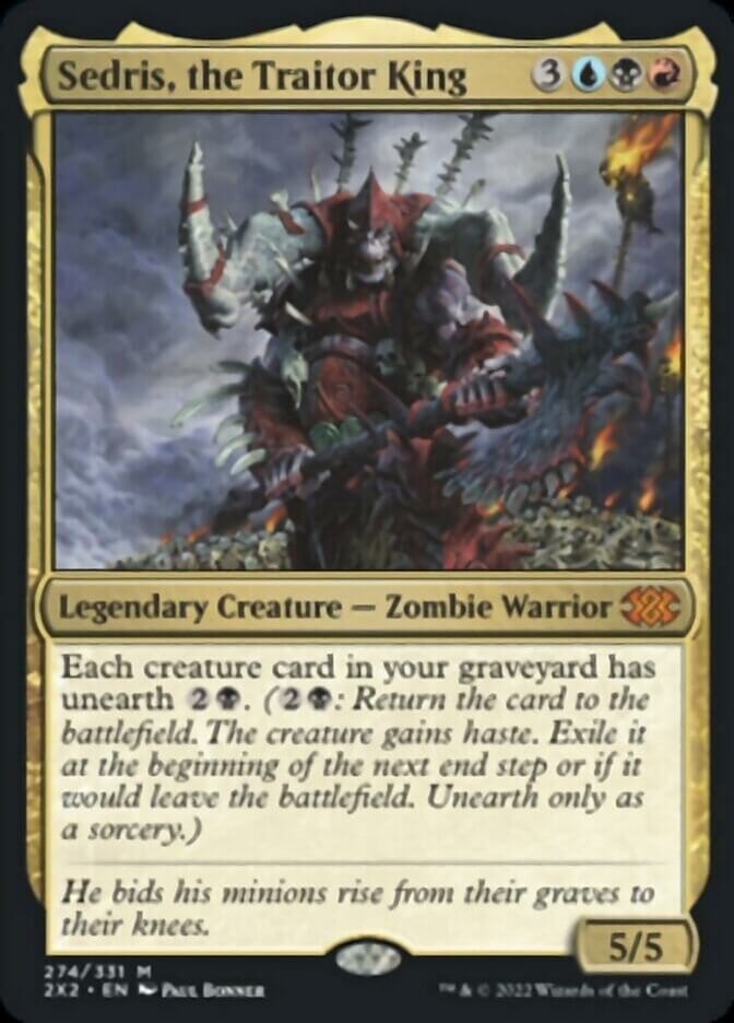 Sedris, the Traitor King [Double Masters 2022] MTG Single Magic: The Gathering  | Multizone: Comics And Games