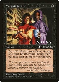 Vampiric Tutor (Oversized) [Oversize Cards] MTG Single Magic: The Gathering  | Multizone: Comics And Games