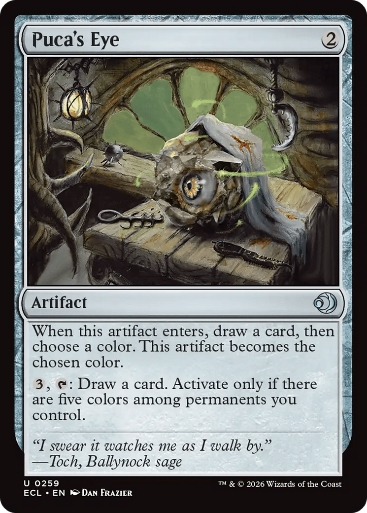 Puca's Eye [Lorwyn Eclipsed] MTG Single Magic: The Gathering  | Multizone: Comics And Games