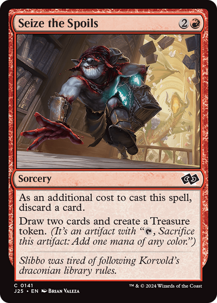 Seize the Spoils [Foundations Jumpstart] MTG Single Magic: The Gathering  | Multizone: Comics And Games