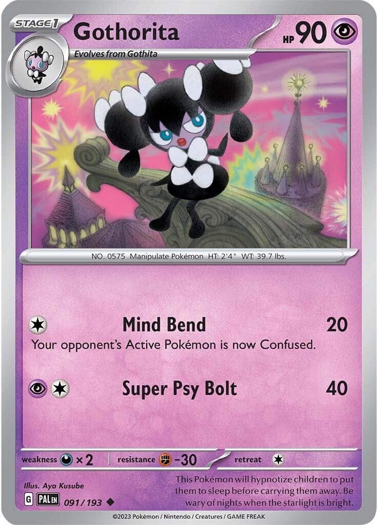 Gothorita (091/193) [Scarlet & Violet: Paldea Evolved] Pokemon Single Pokémon  | Multizone: Comics And Games