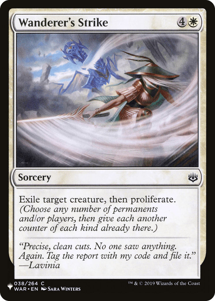 Wanderer's Strike [The List] MTG Single Magic: The Gathering  | Multizone: Comics And Games