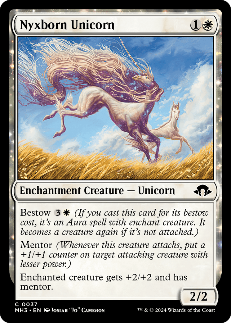 Nyxborn Unicorn [Modern Horizons 3] MTG Single Magic: The Gathering  | Multizone: Comics And Games