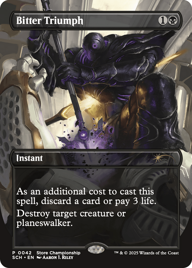 Bitter Triumph [Store Championships 2025] MTG Single Magic: The Gathering  | Multizone: Comics And Games