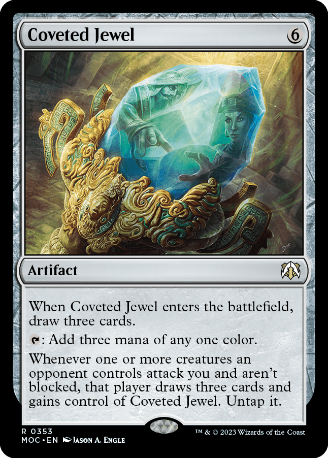 Coveted Jewel [March of the Machine Commander] MTG Single Magic: The Gathering  | Multizone: Comics And Games