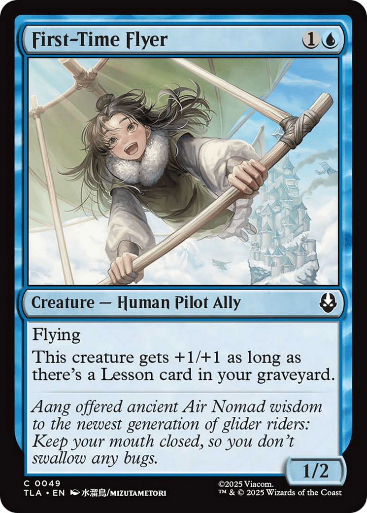 First-Time Flyer [Avatar: The Last Airbender] MTG Single Magic: The Gathering  | Multizone: Comics And Games