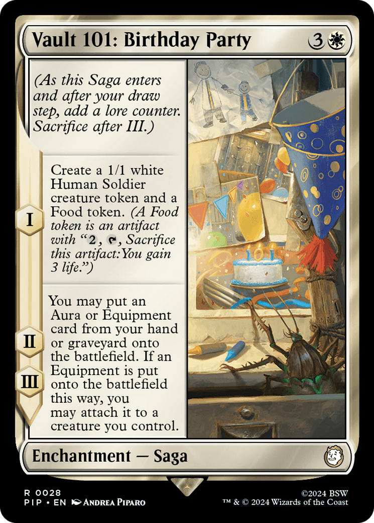 Vault 101: Birthday Party [Fallout] MTG Single Magic: The Gathering  | Multizone: Comics And Games