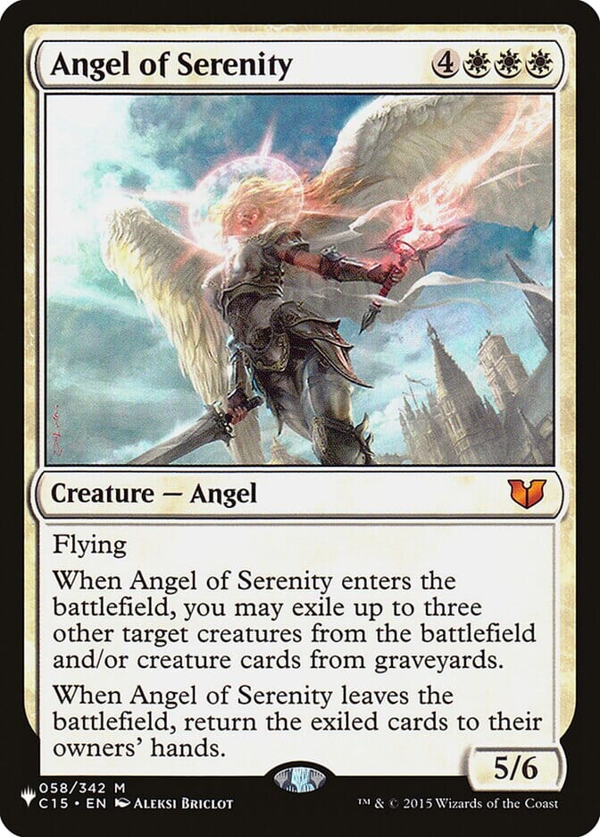 Angel of Serenity [The List] MTG Single Magic: The Gathering  | Multizone: Comics And Games