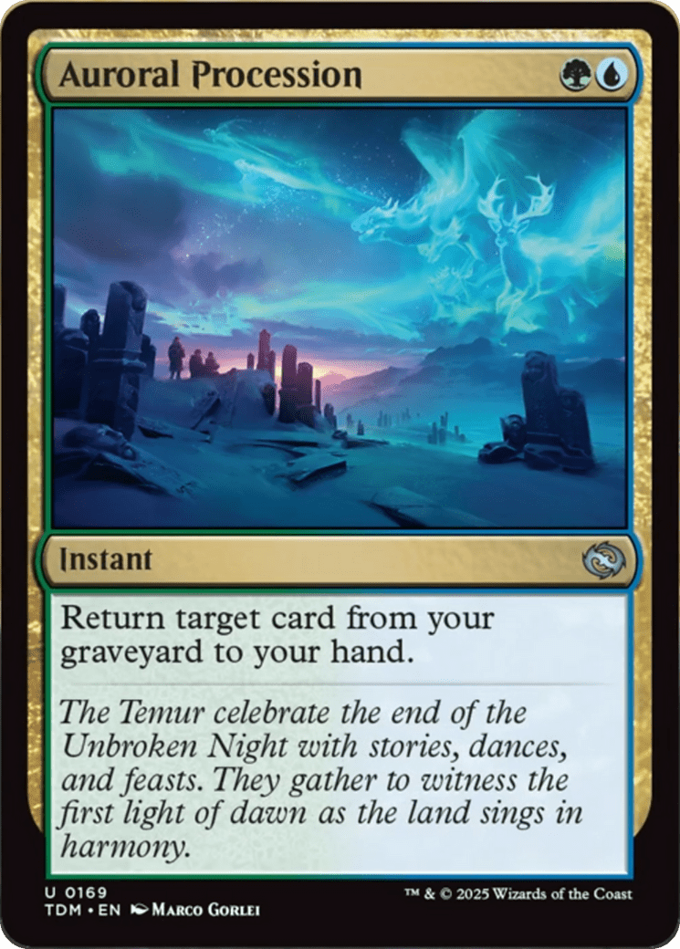 Auroral Procession [Tarkir: Dragonstorm] MTG Single Magic: The Gathering  | Multizone: Comics And Games