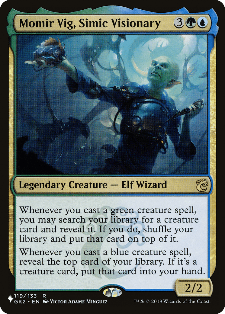 Momir Vig, Simic Visionary [The List] MTG Single Magic: The Gathering  | Multizone: Comics And Games