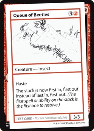 Queue of Beetles (2021 Edition) [Mystery Booster Playtest Cards] MTG Single Magic: The Gathering  | Multizone: Comics And Games