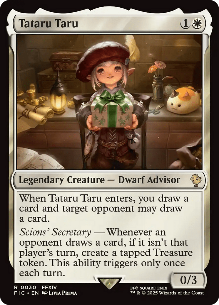 Tataru Taru [FINAL FANTASY Commander] MTG Single Magic: The Gathering  | Multizone: Comics And Games