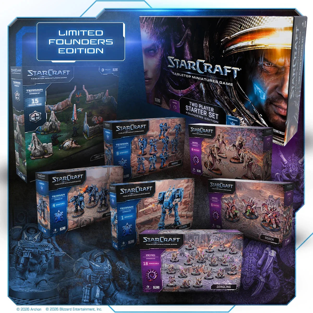 StarCraft® Army Bundle - Founders Edition Zerg & Terran StarCraft Army Bundle StarCraft  | Multizone: Comics And Games