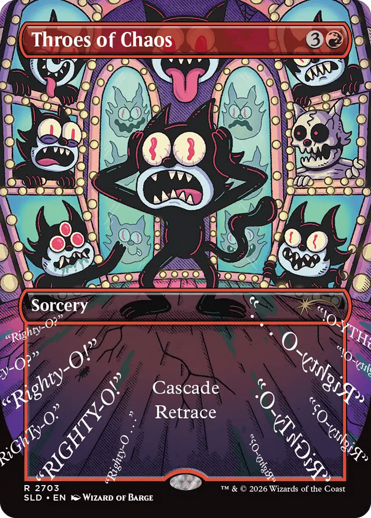 Throes of Chaos [Secret Lair Drop Series] MTG Single Magic: The Gathering  | Multizone: Comics And Games