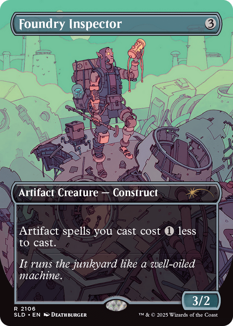Foundry Inspector [Secret Lair Drop Series] MTG Single Magic: The Gathering  | Multizone: Comics And Games