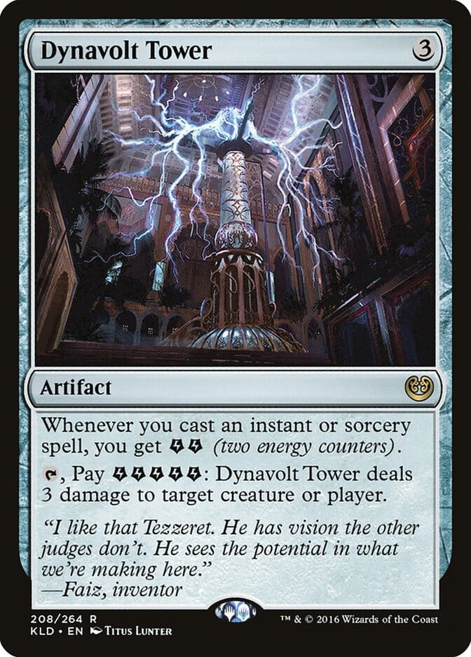 Dynavolt Tower [Kaladesh] MTG Single Magic: The Gathering  | Multizone: Comics And Games