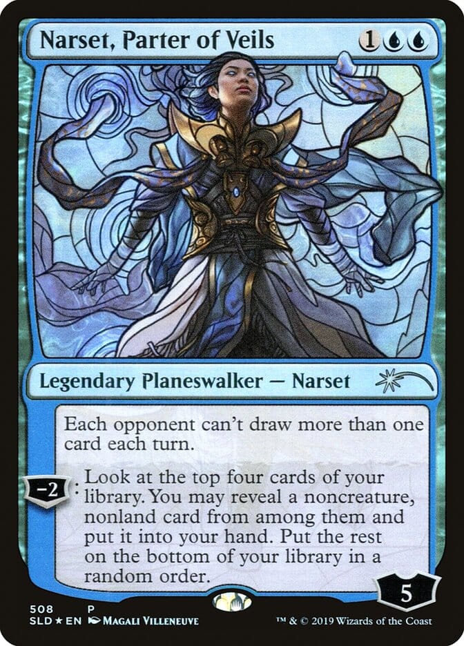 Narset, Parter of Veils (Stained Glass) [Secret Lair Drop Promos] MTG Single Magic: The Gathering  | Multizone: Comics And Games