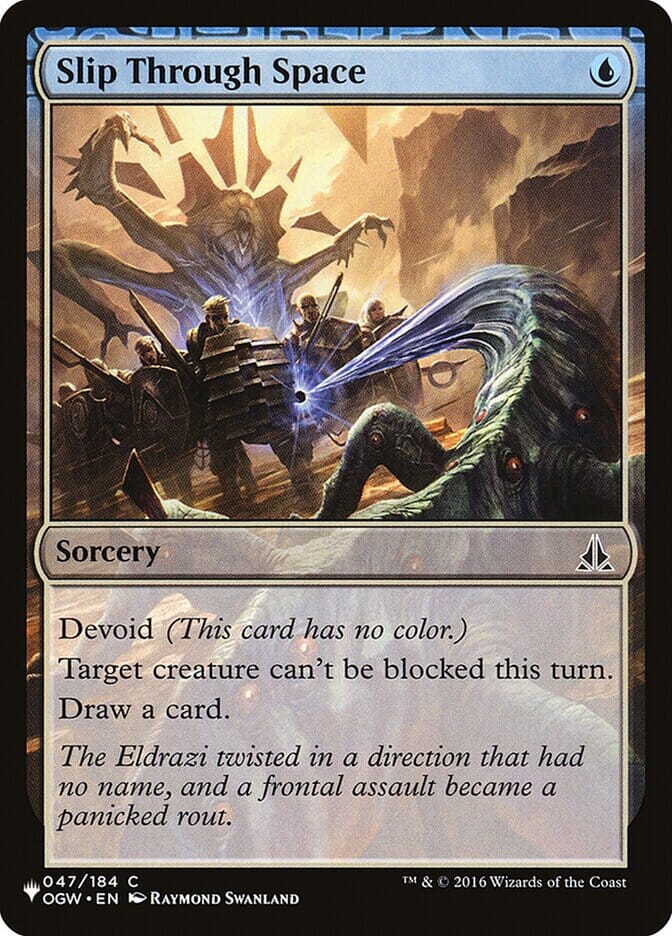 Slip Through Space [Secret Lair: Heads I Win, Tails You Lose] MTG Single Magic: The Gathering  | Multizone: Comics And Games